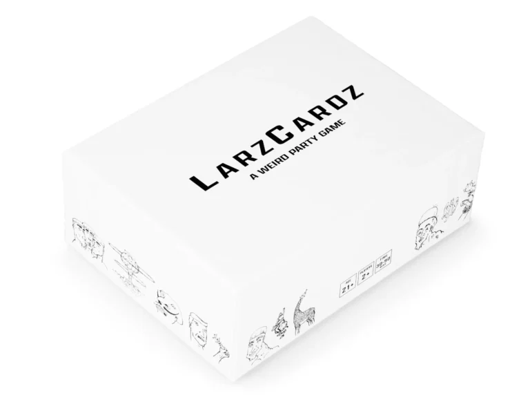 Larz Cardz - Weird Fun Drinking Party Game for Adults - Lars Cards Funny Card Game - Box