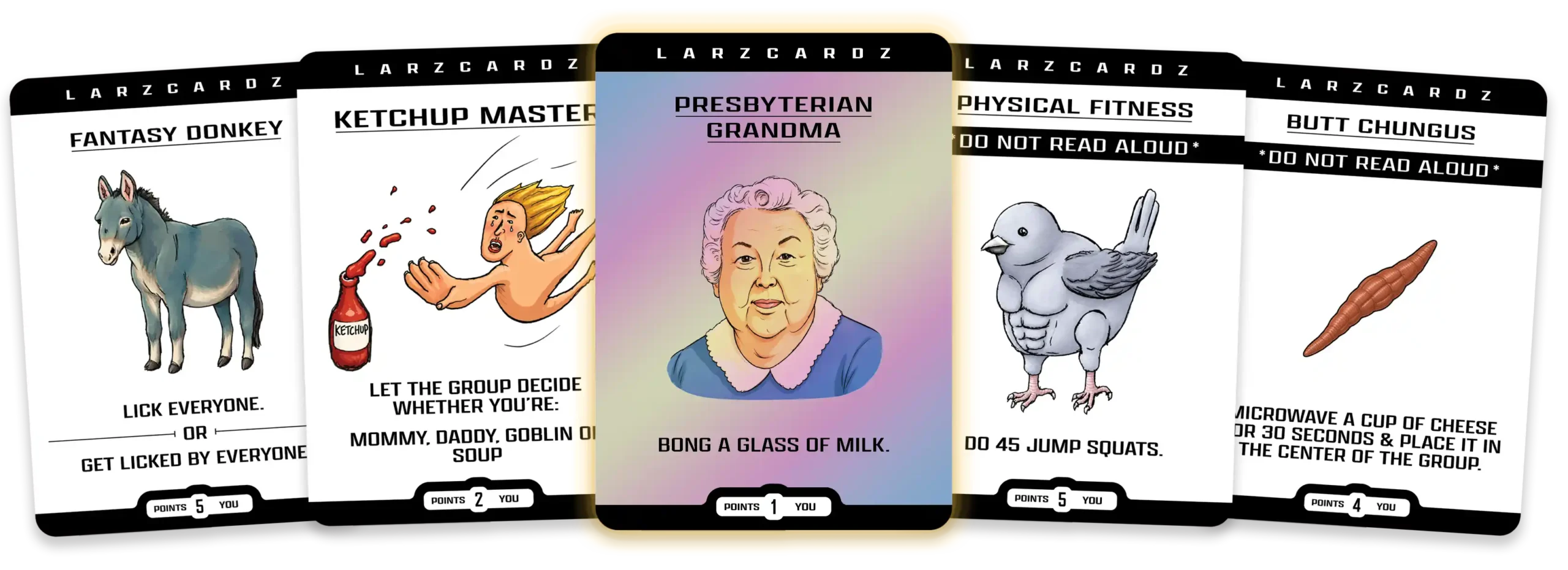 LarzCardz Booster Pack Cards 1